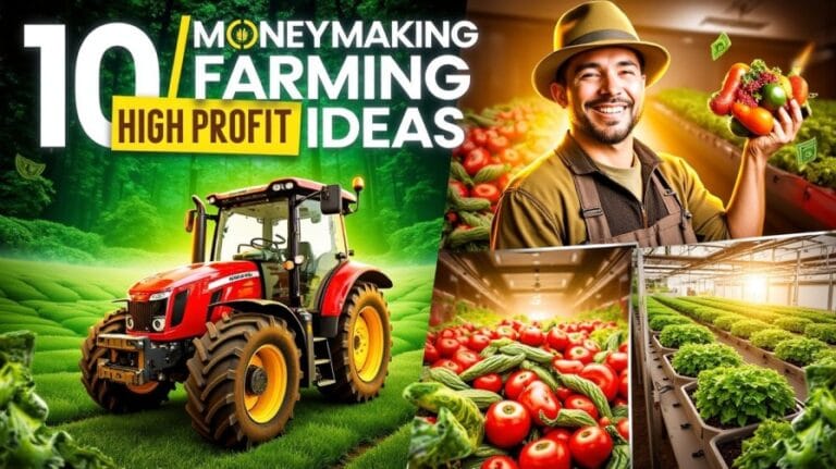 10 Money Making Agriculture Business Ideas for 2025